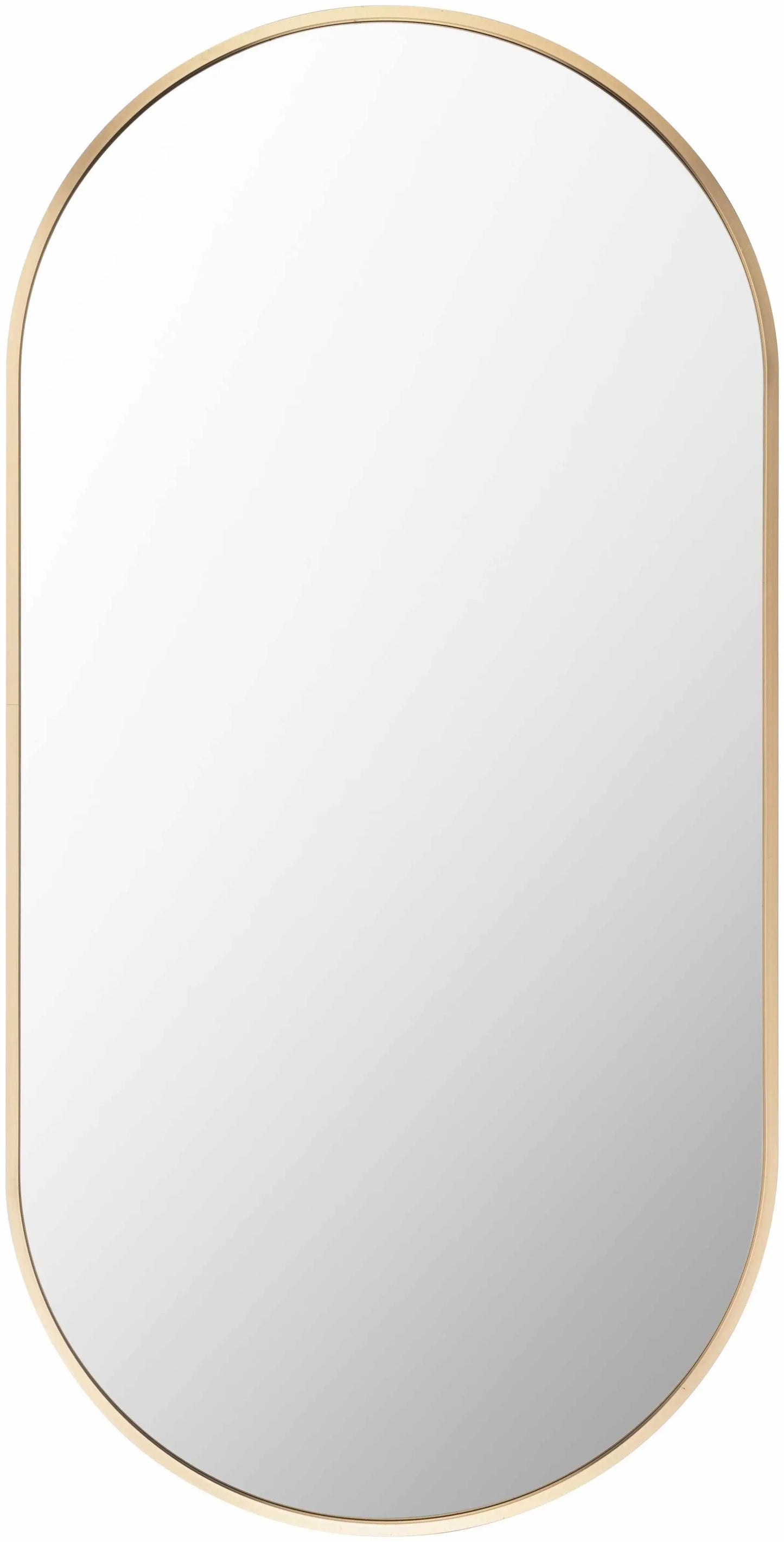 Hagenburg Gold Iron Frame Mirror