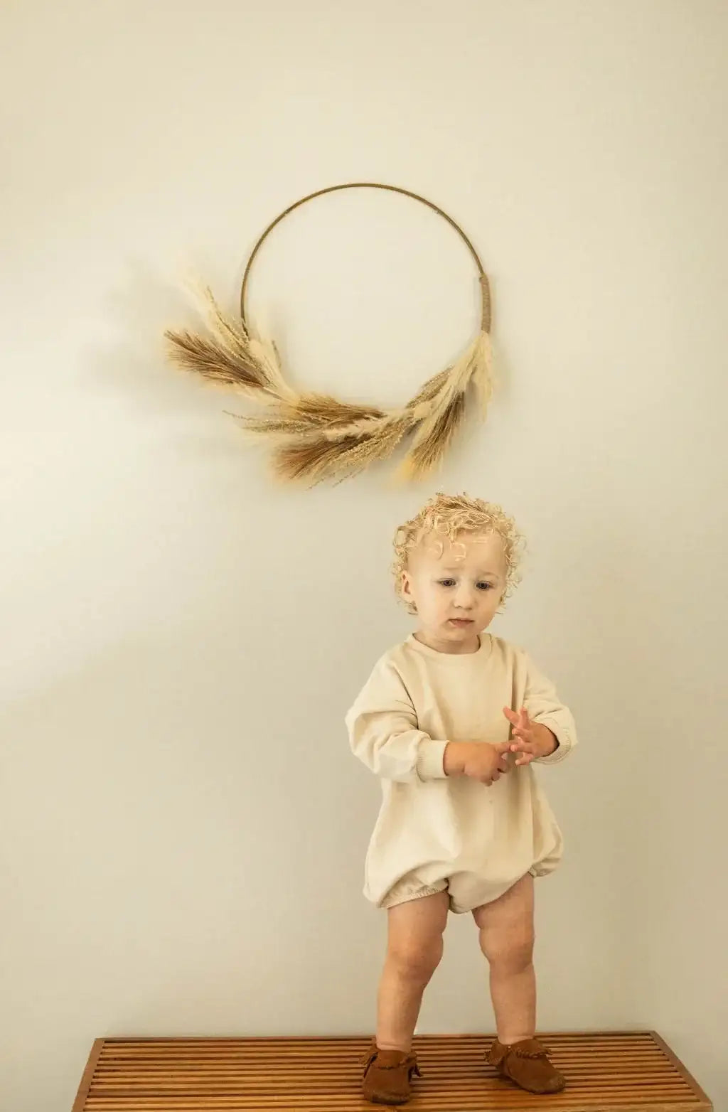 Organic Oversized Sweatshirt baby boy girl romper