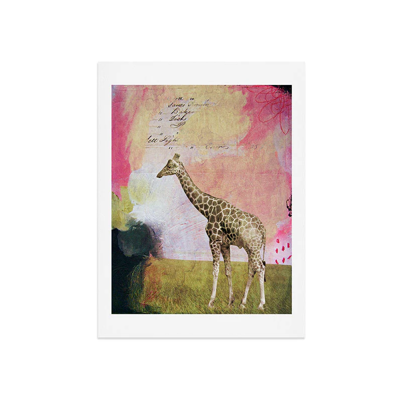 Giraffe Art Print