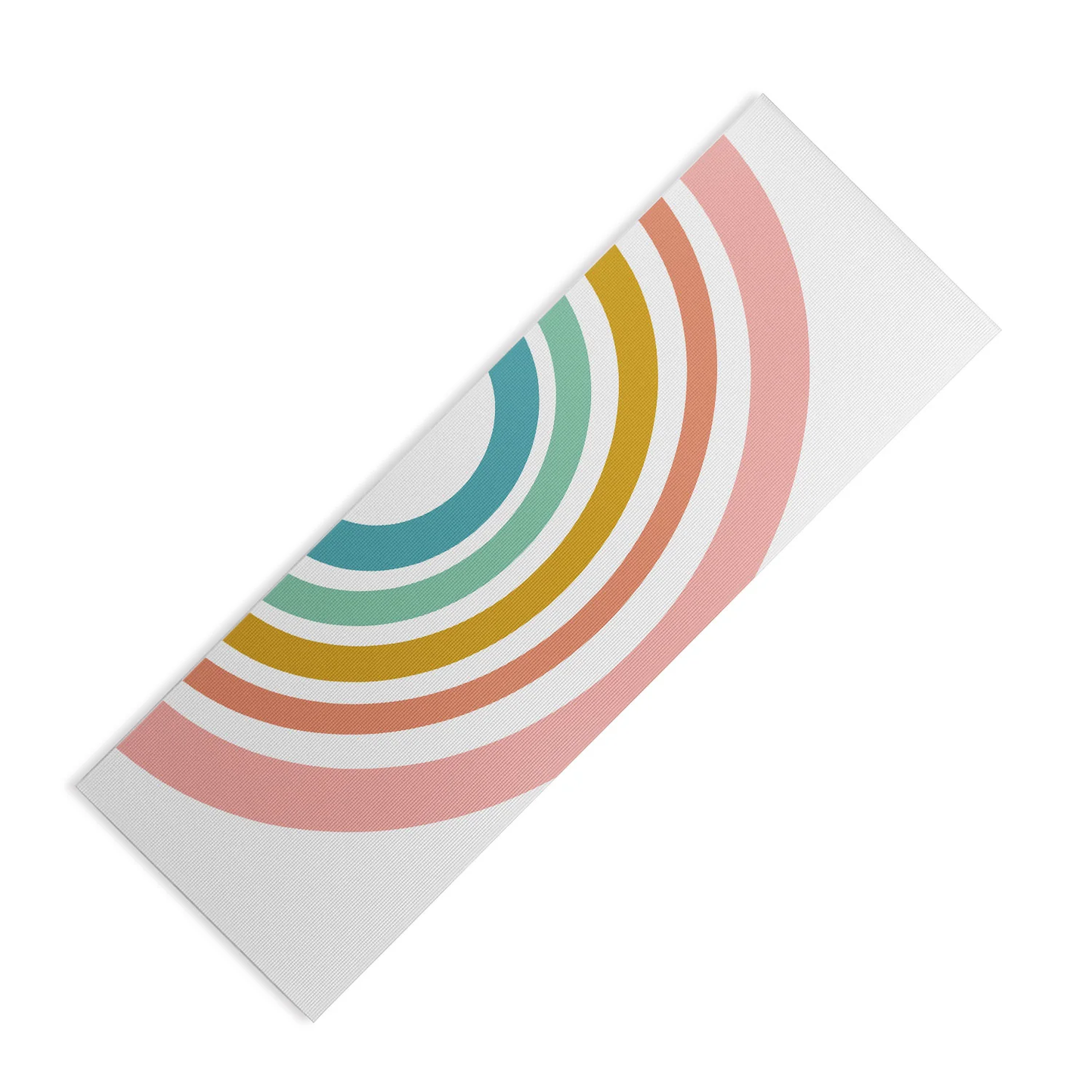 Pastel Rainbow Yoga Mat