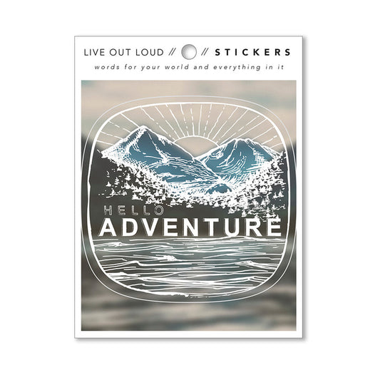 SALE - Adventure Sticker