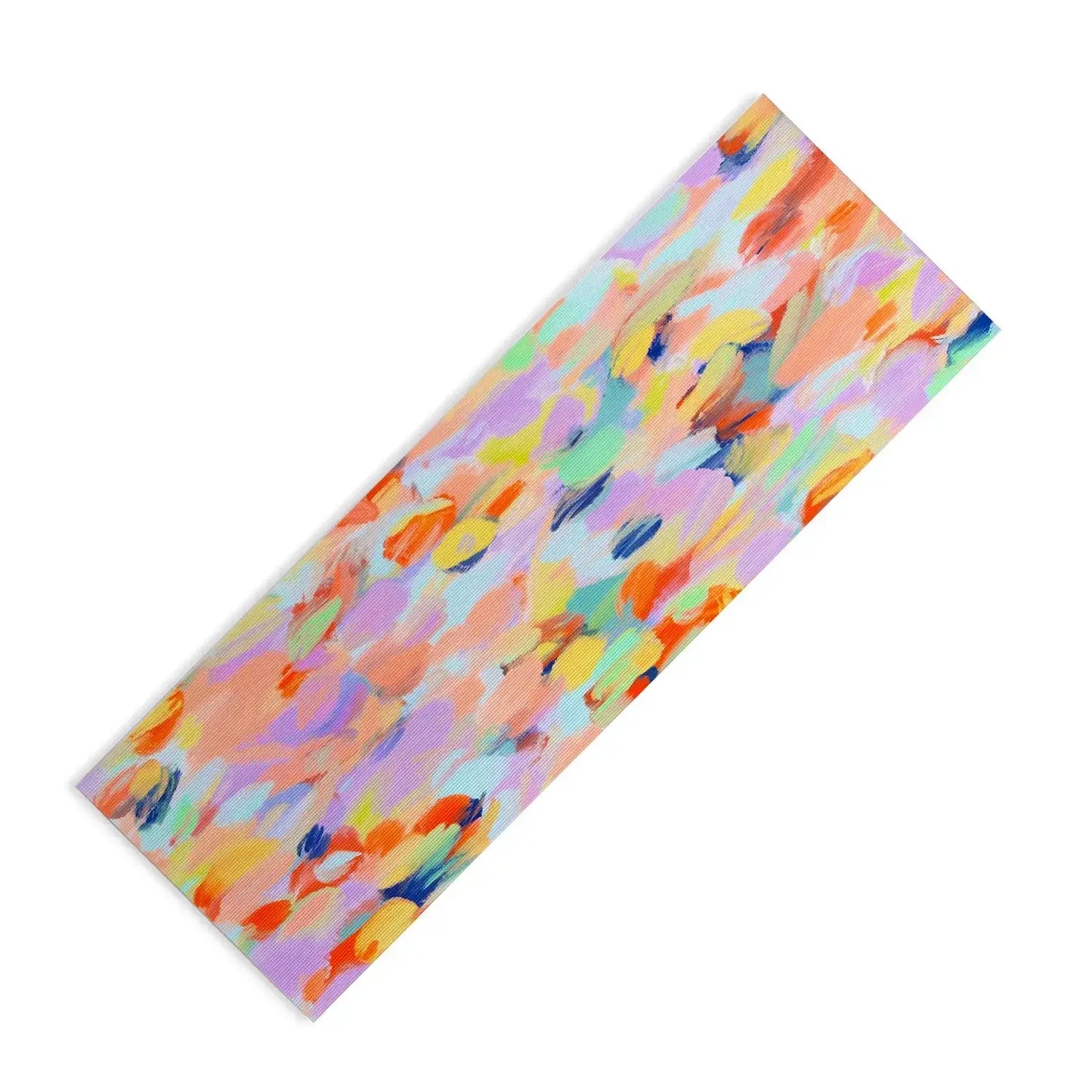 Summer Brushstrokes Yoga Mat