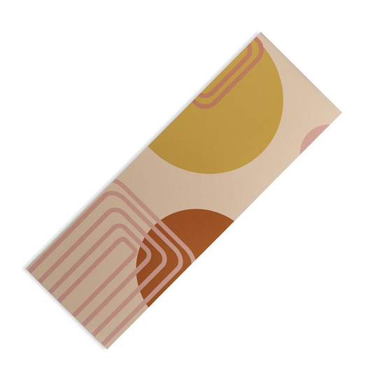 Modern Desert Abstract Yoga Mat