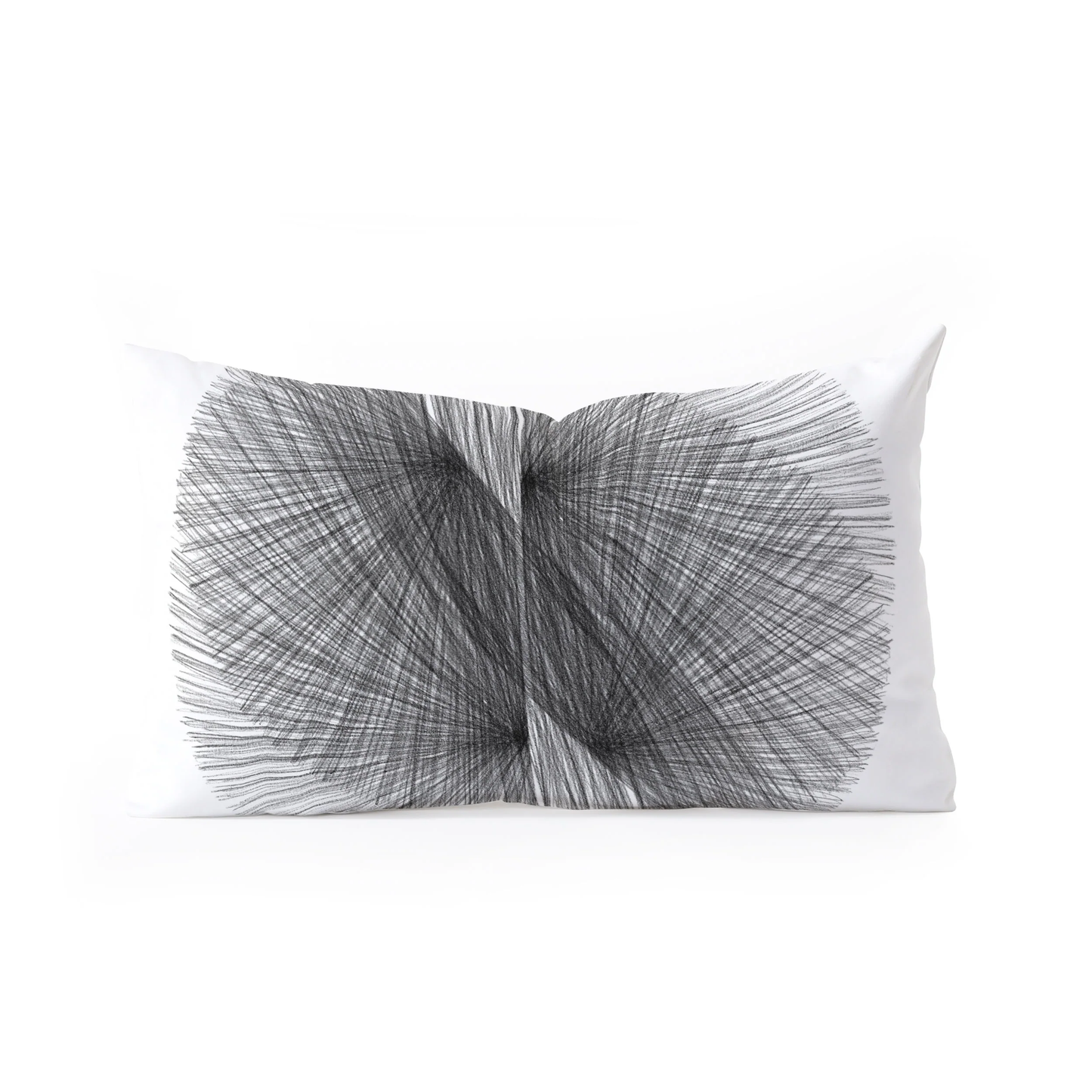 Radiating Modern Lumbar Throw Pillow