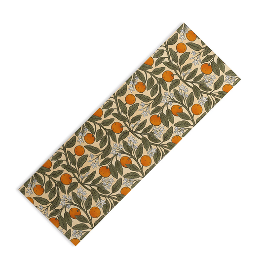 Art Nouveau Oranges Yoga Mat