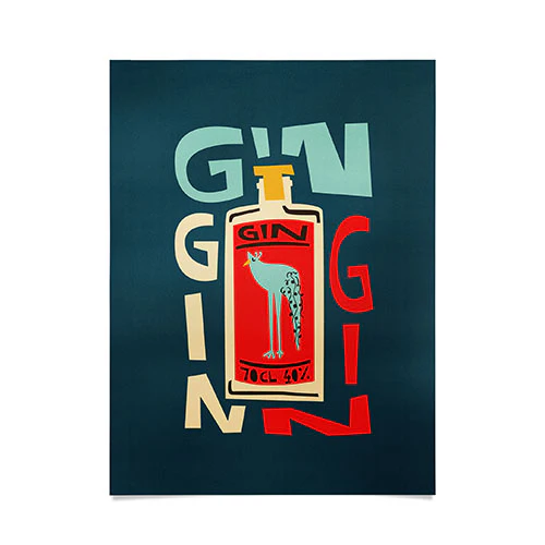 Gin Gin Gin Poster Art