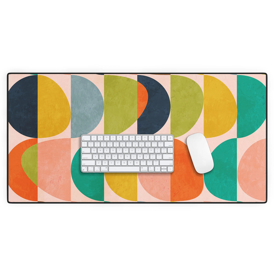 Shapes Abstract II Desk Mat