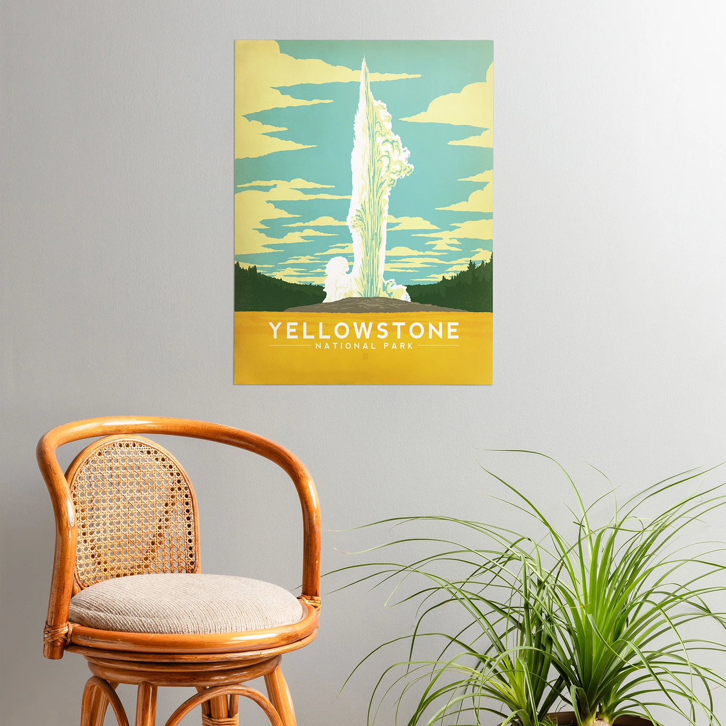 Yellowstone National Park Poster Art