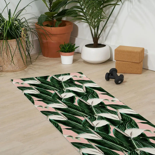 Sweet Floral Desert Yoga Mat