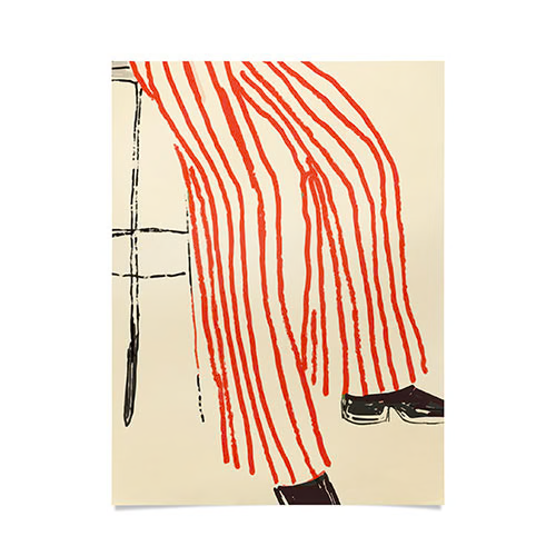 Stripe Pants Poster Art