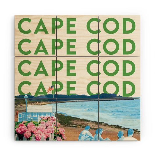 Cape Cod Wood Wall Mural