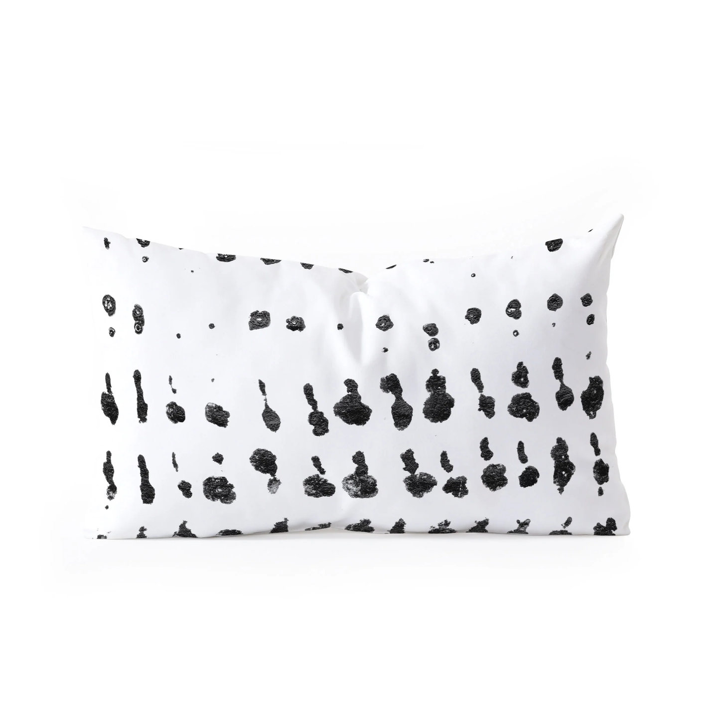 Modern Dots Lumbar Throw Pillow