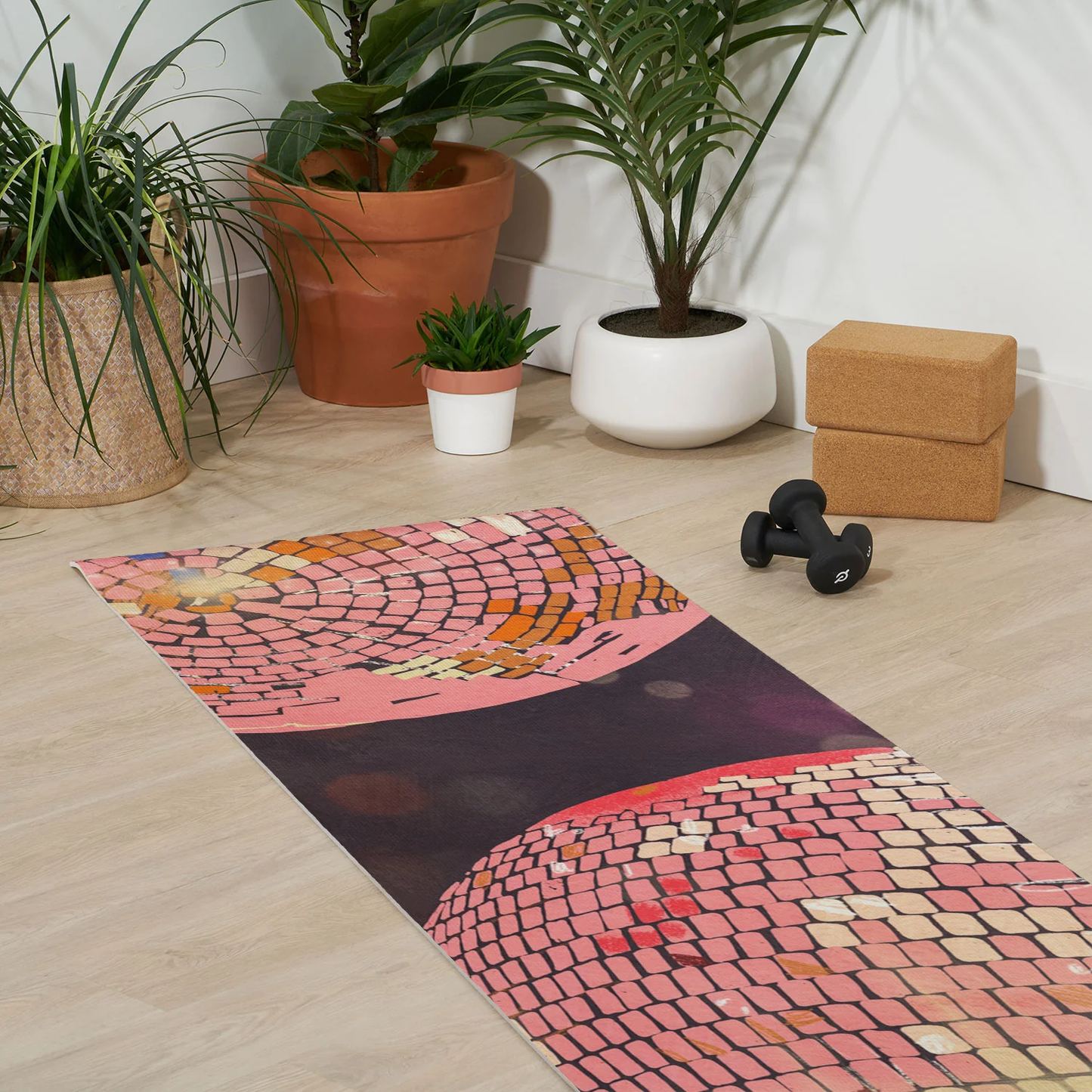 Disco Balls Yoga Mat