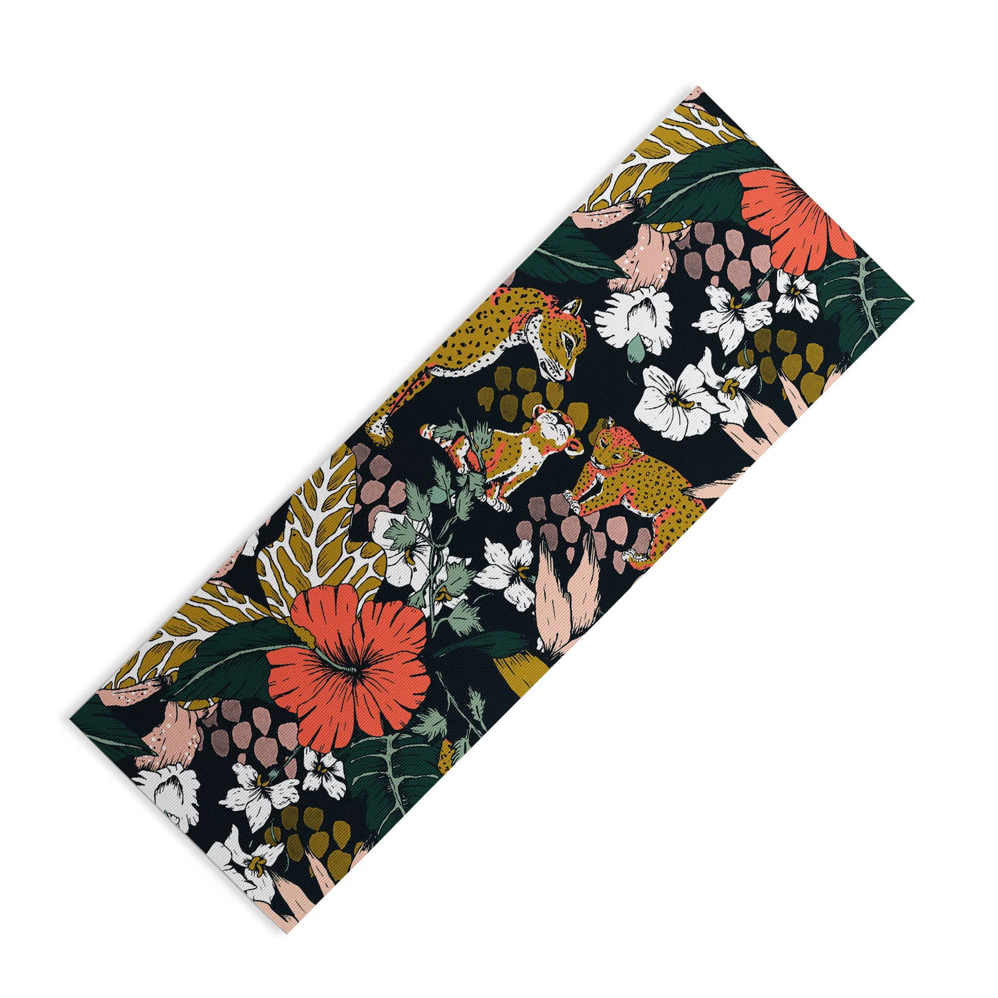 Dark Jungle Yoga Mat