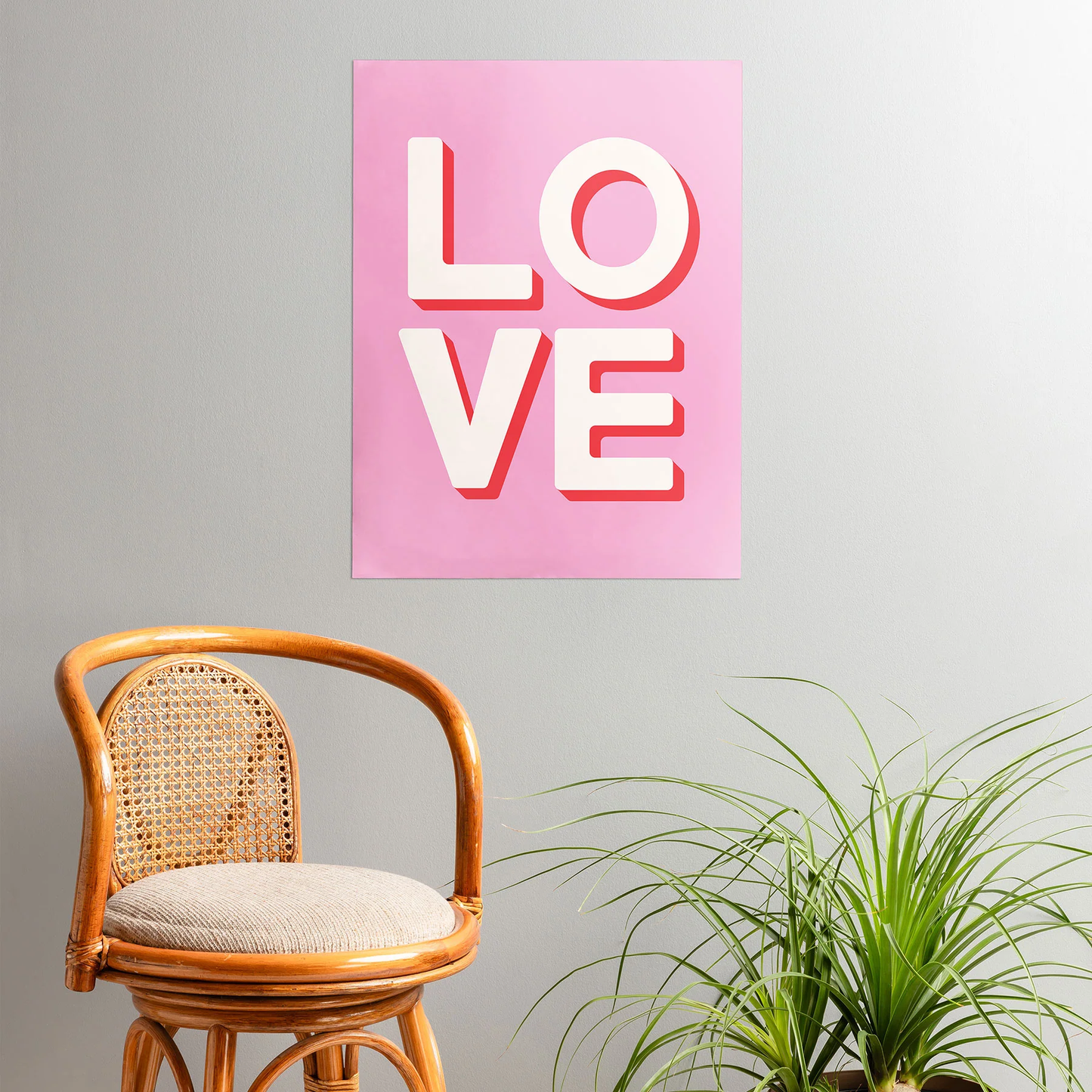 Love Pink Poster Art