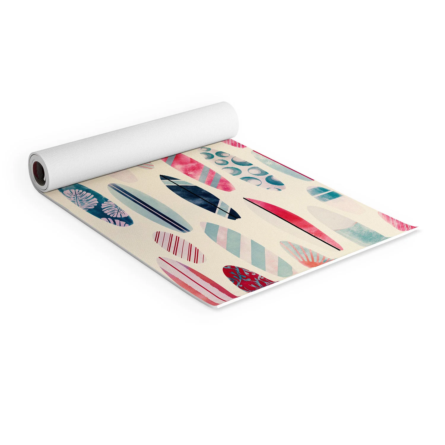 Vintage Surfboards Yoga Mat