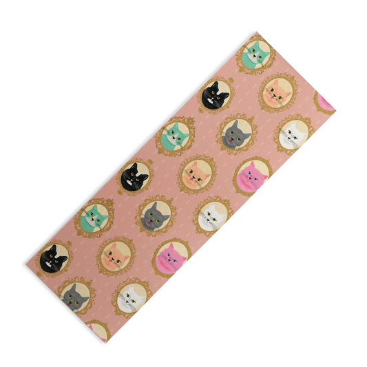 Cat Cameos Yoga Mat