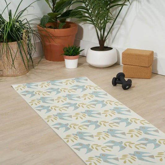 Peace Doves Yoga Mat