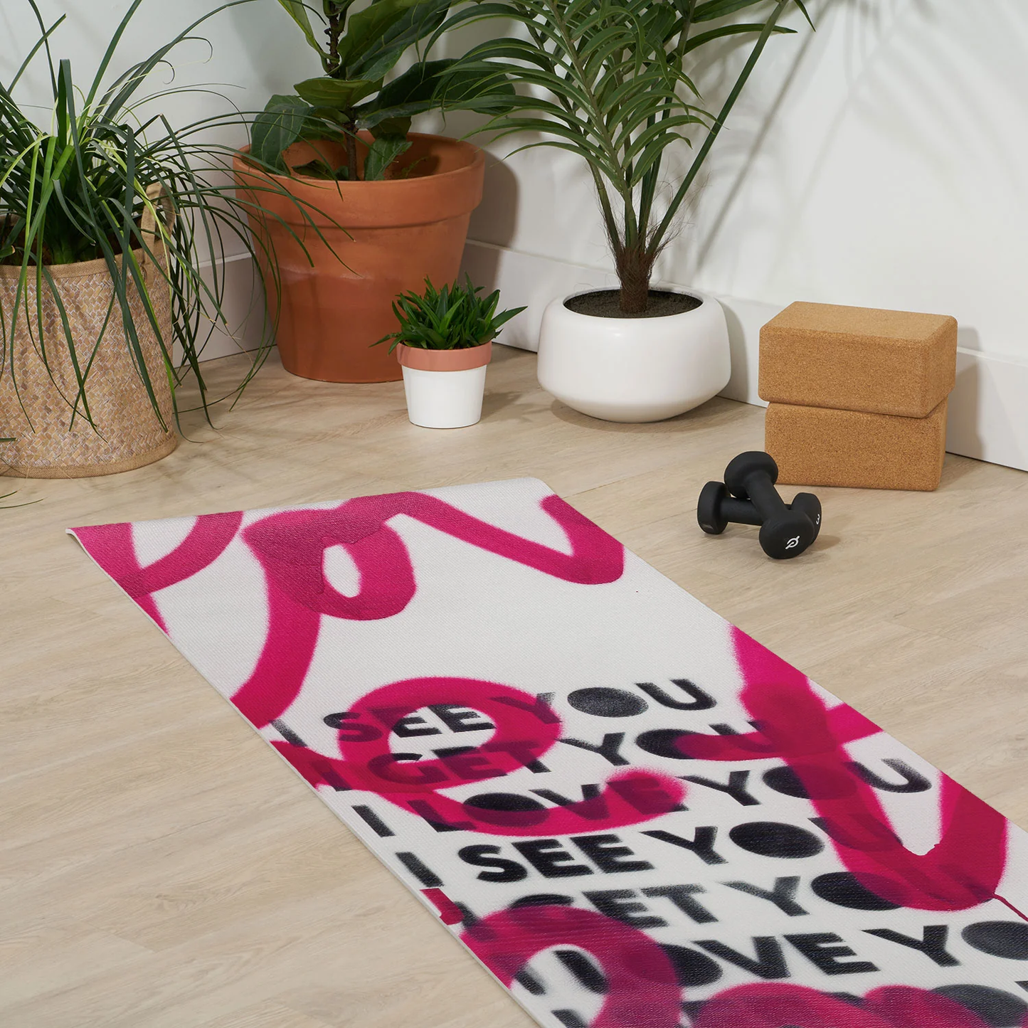 I See You Love Yoga Mat