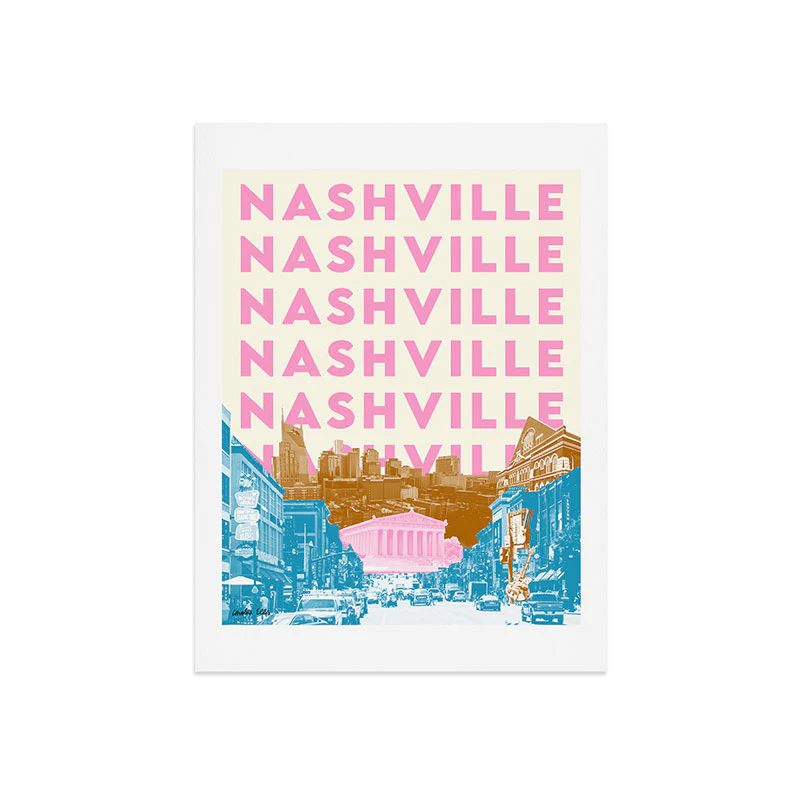 Nashville Art Print