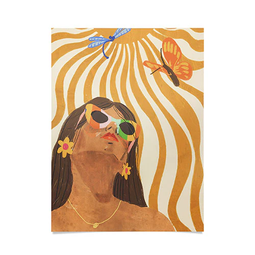 Sun Woman Poster Art