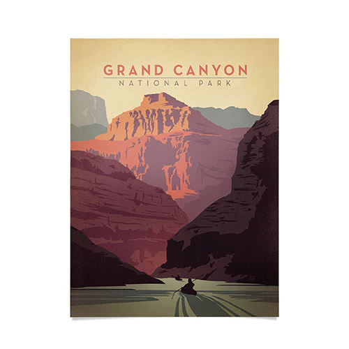 Grand Canyon National Park Poster Art