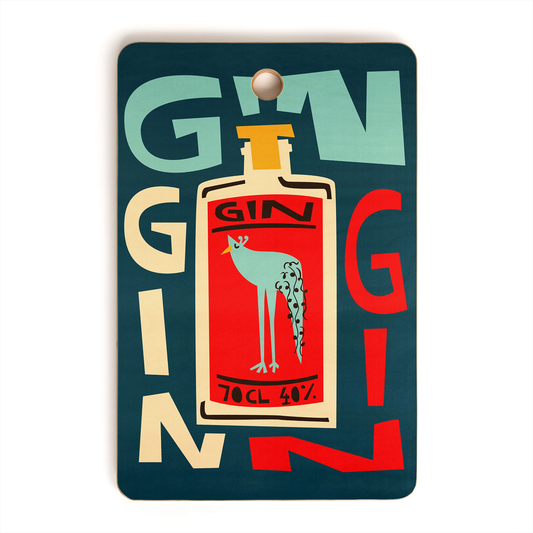 Gin Gin Gin Bamboo Cutting Board