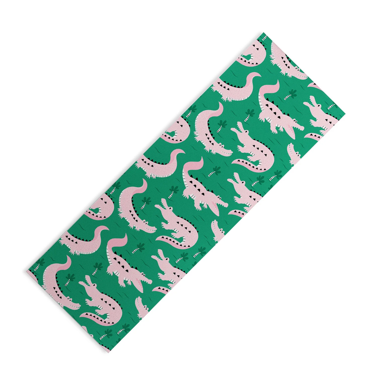Pink Gator Yoga Mat