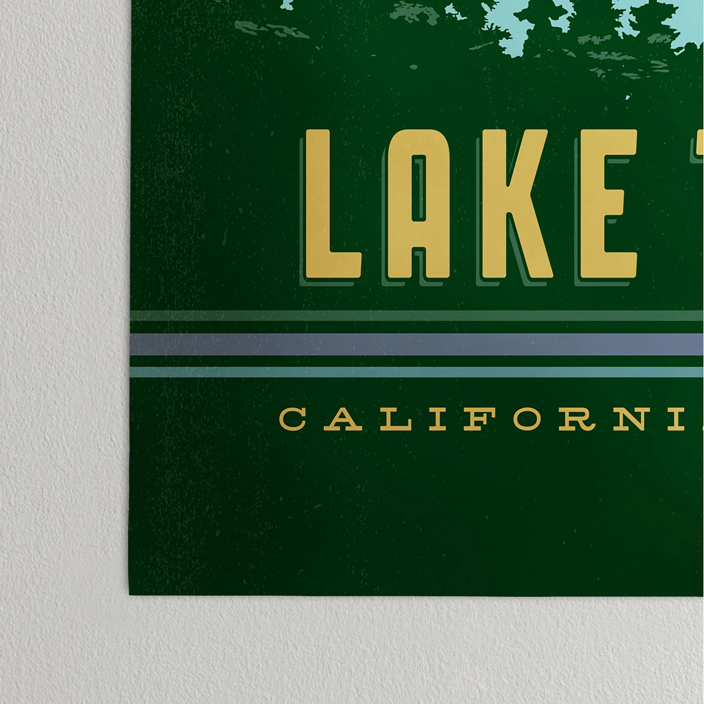 Lake Tahoe Poster Art