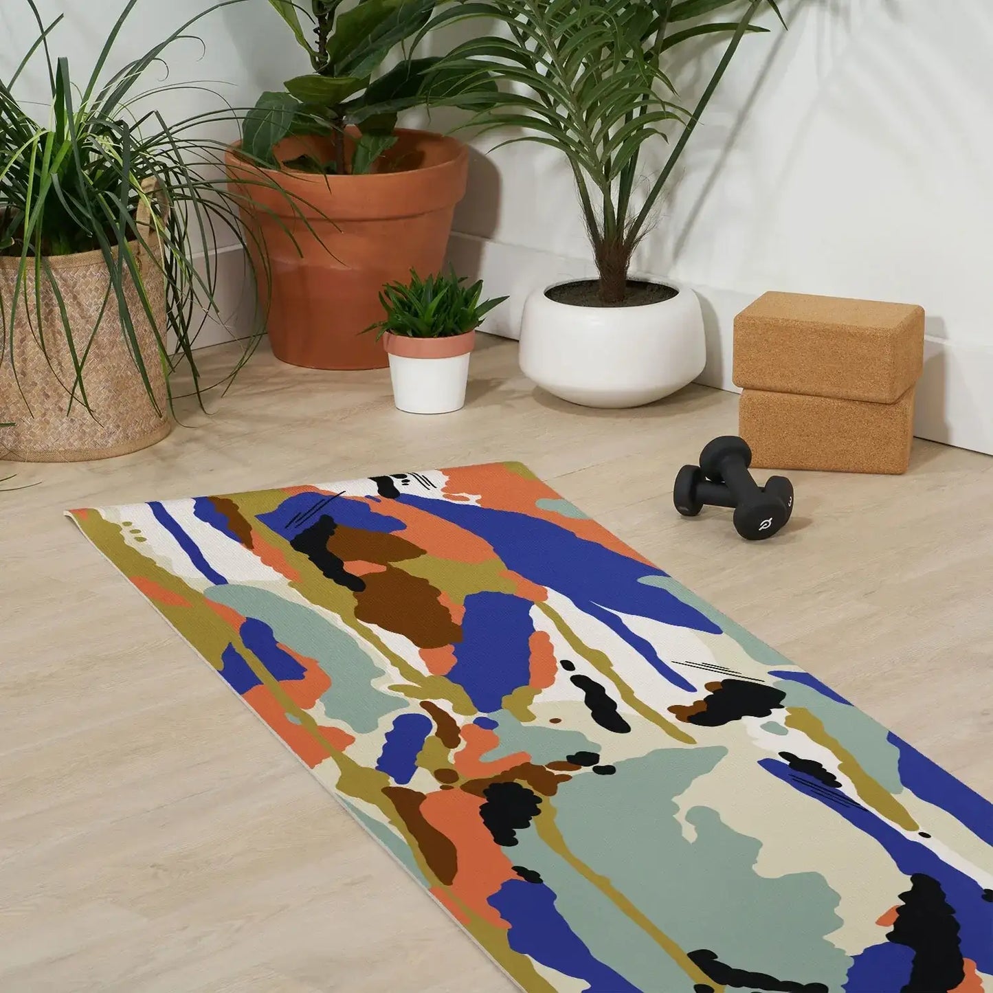 Brushes Yoga Mat