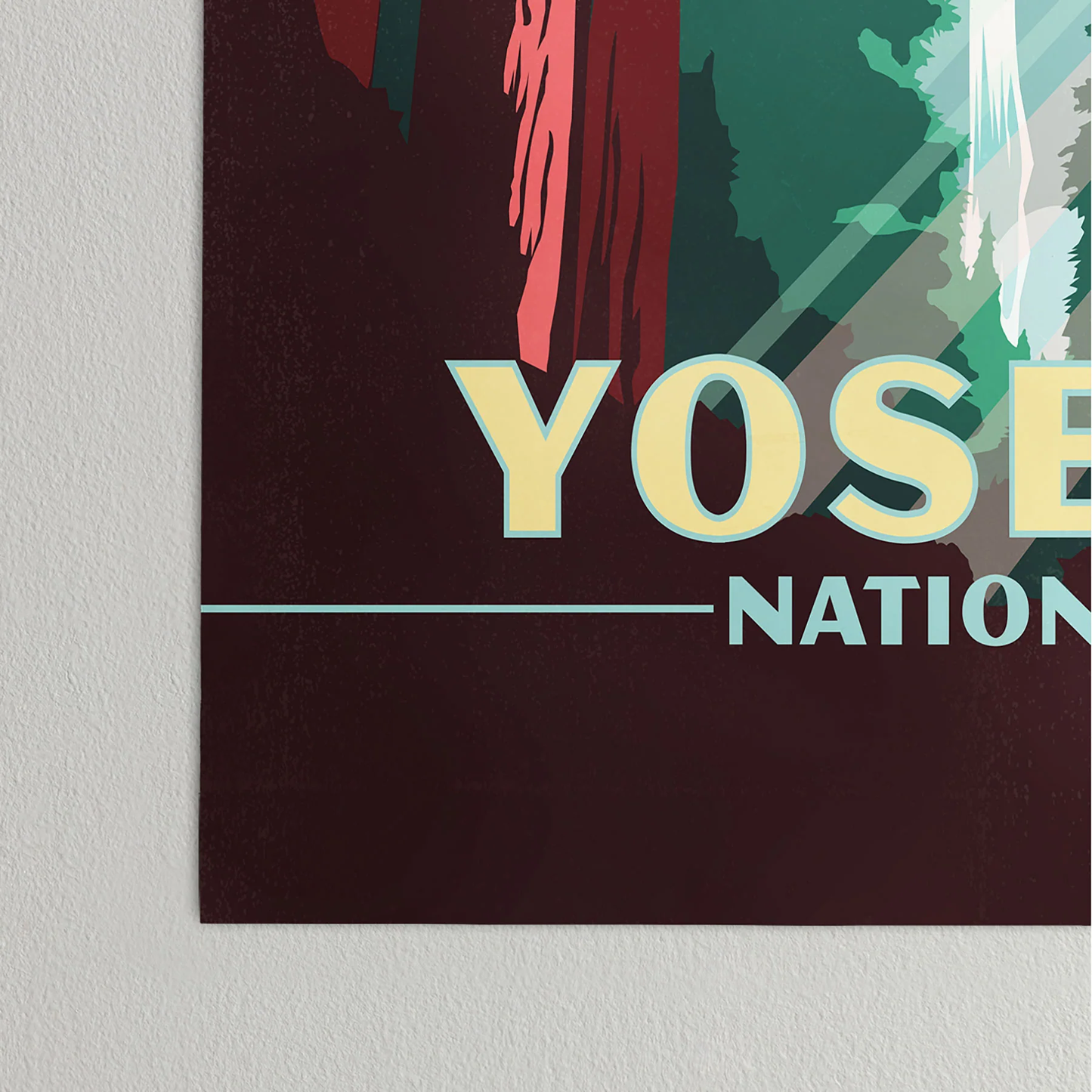 Yosemite National Park Poster Art