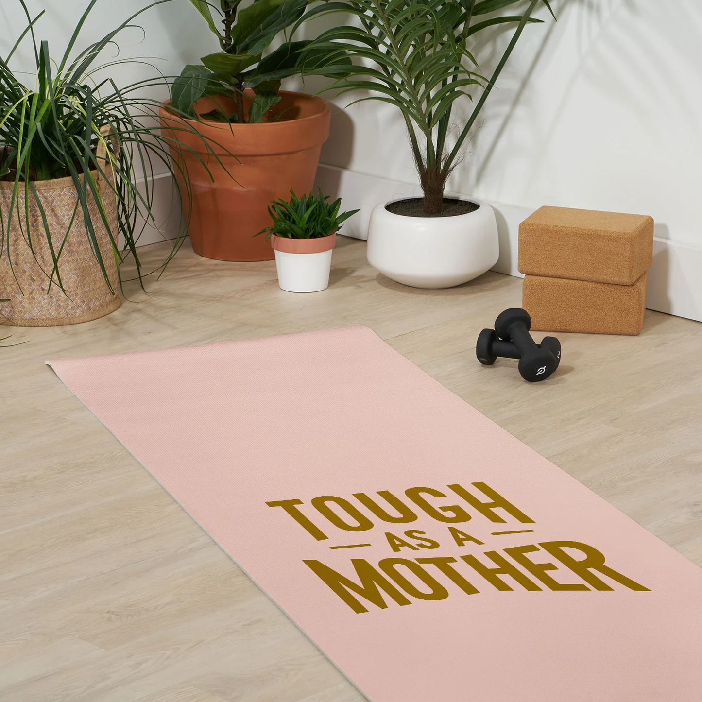 Tough as a Mother Yoga Mat
