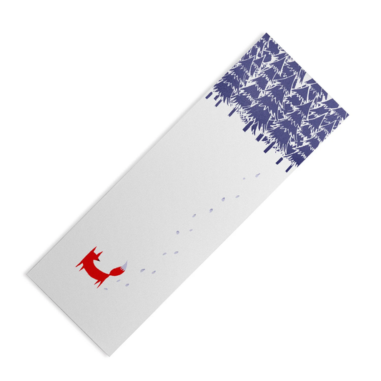 Alone in the Forest Yoga Mat