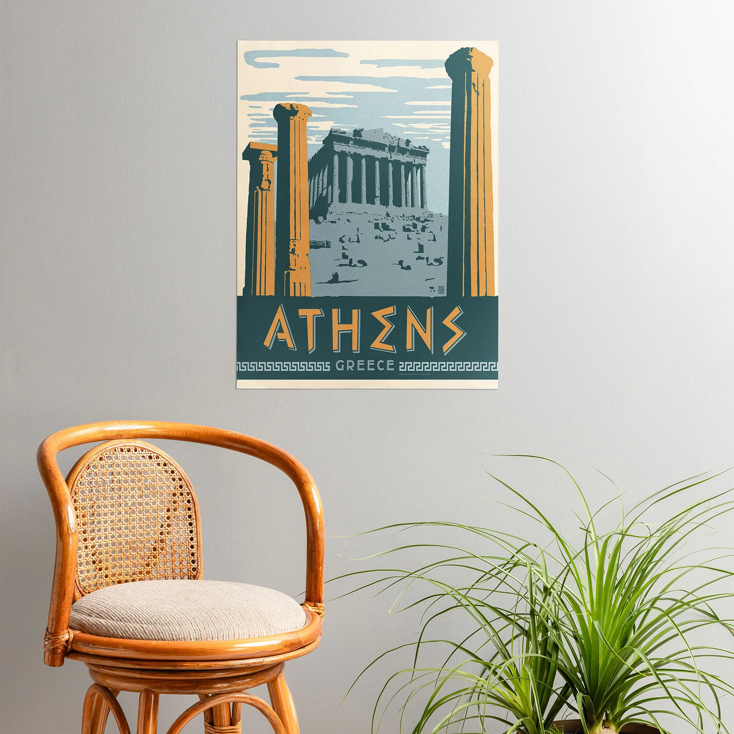 Athens Poster Art