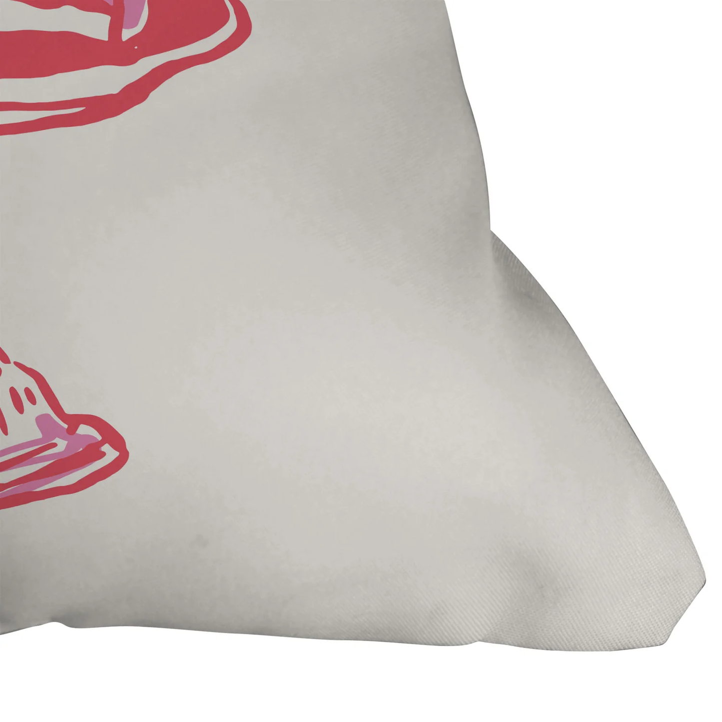 Pink Cake Throw Pillow
