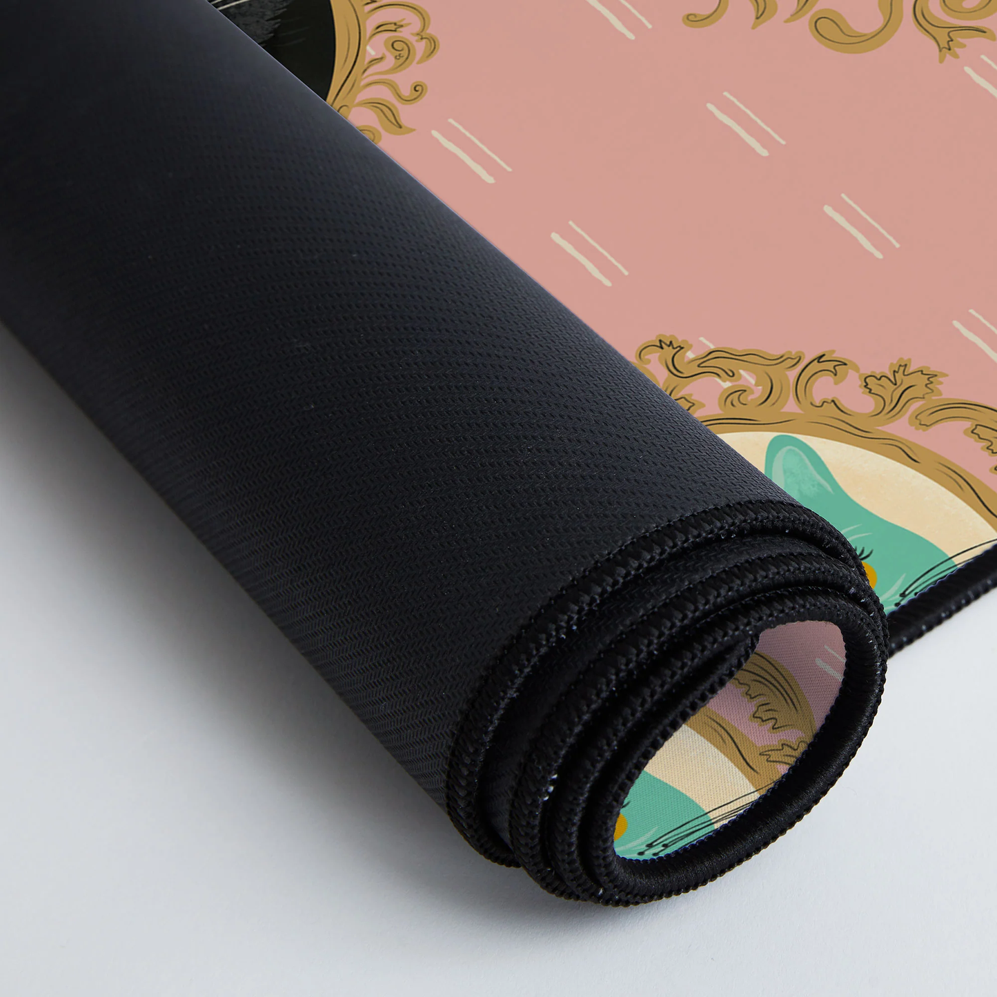Cat Cameos Desk Mat