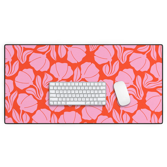 Boho Blooms Desk Mat