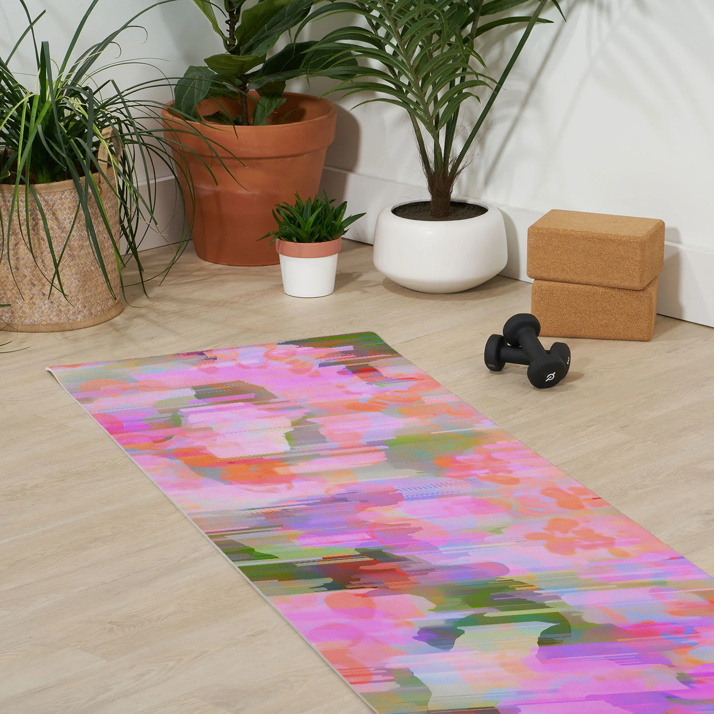Pink Haze Yoga Mat