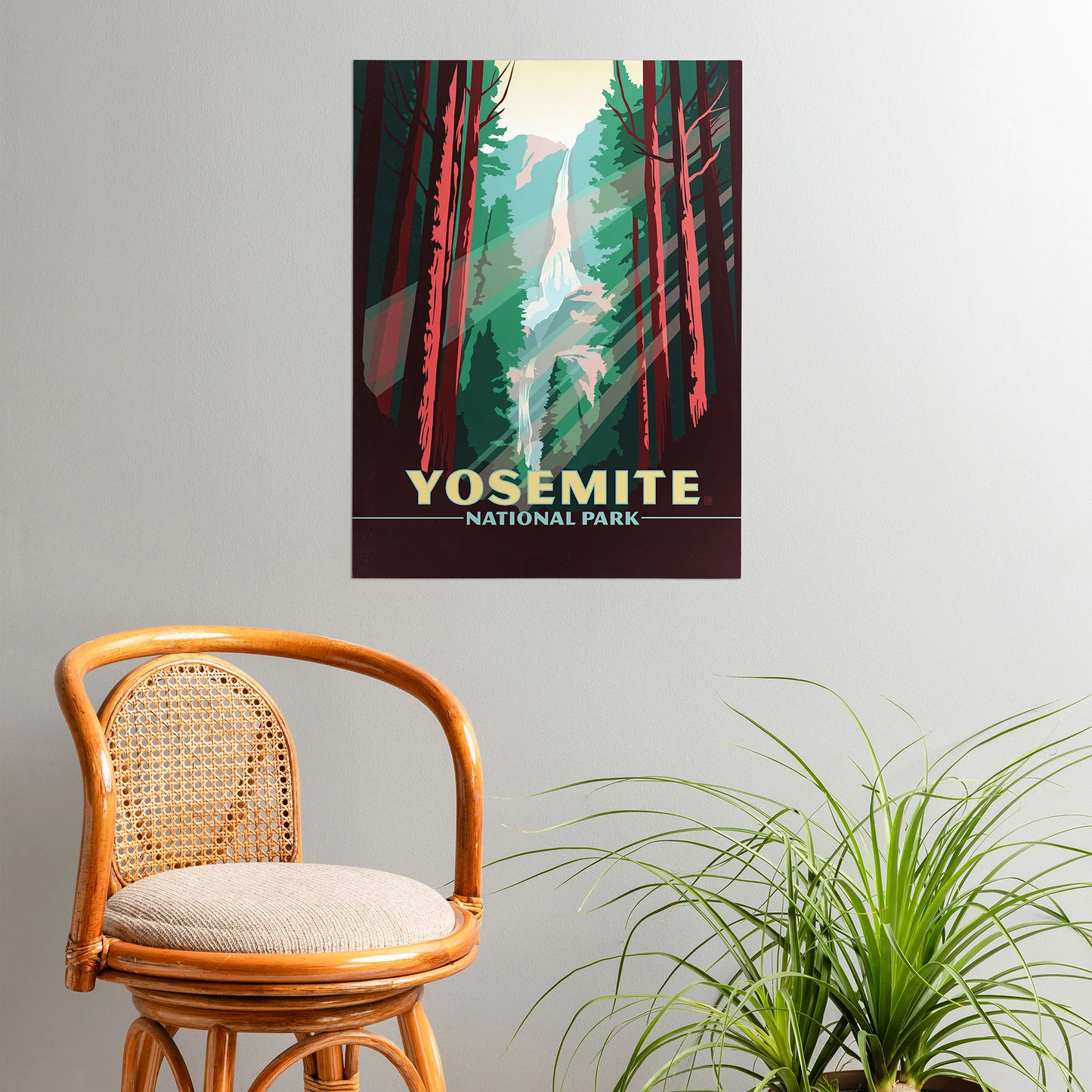 Yosemite National Park Poster Art