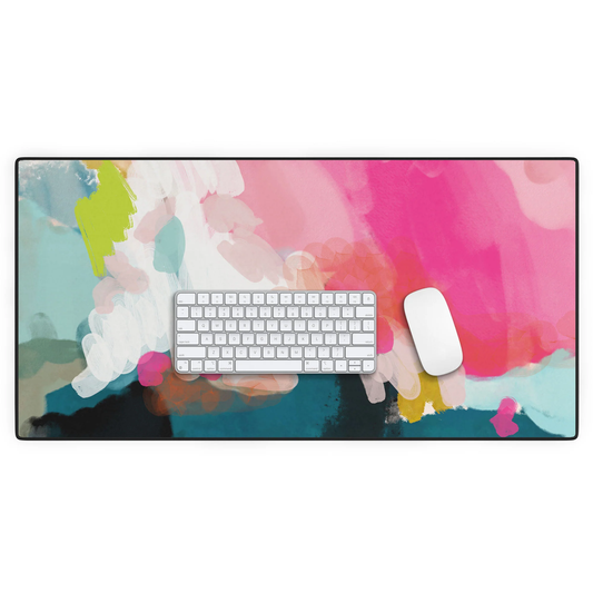 Pink Sky Desk Mat