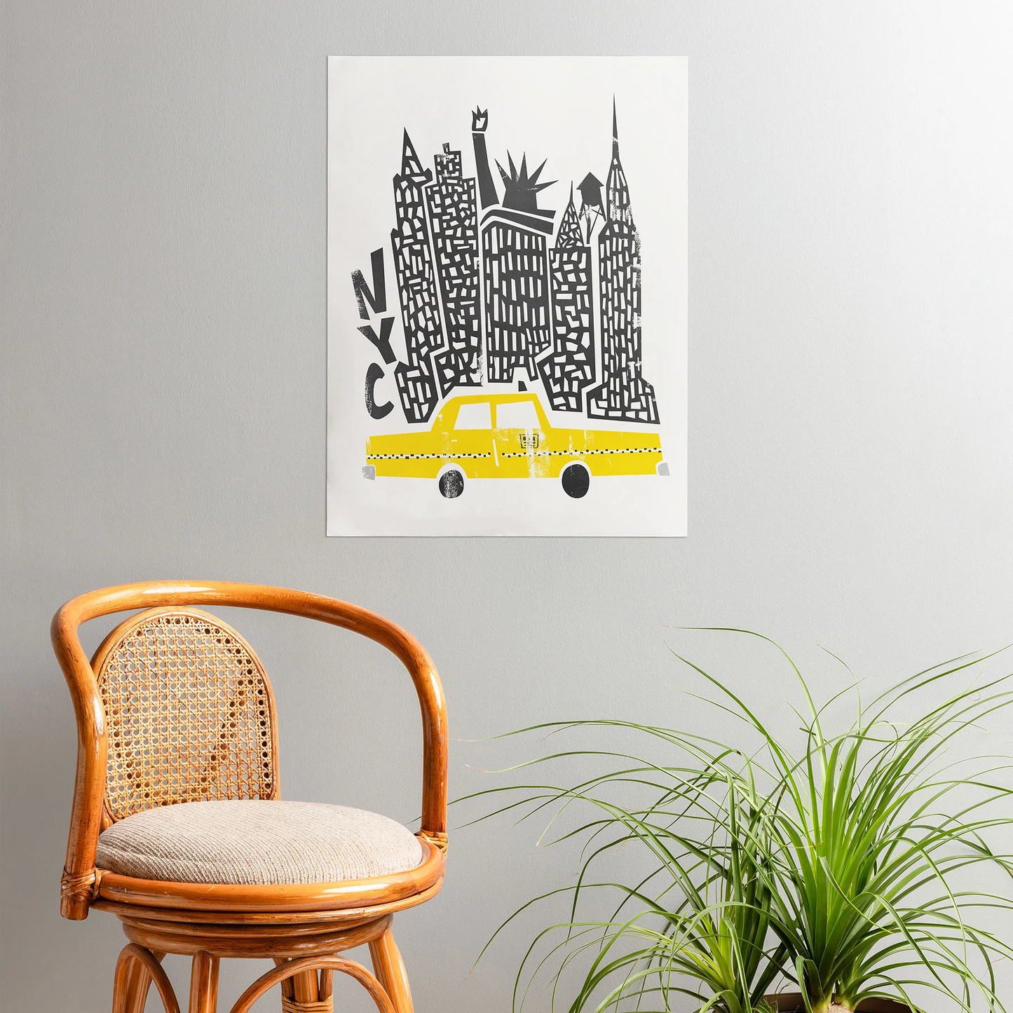 New York Cityscape Poster Art