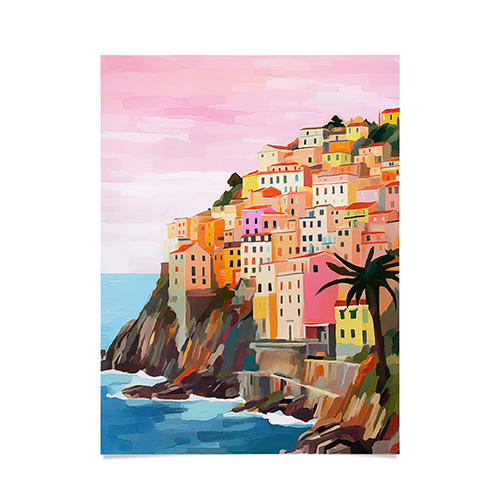 Cinque Terre Poster Art