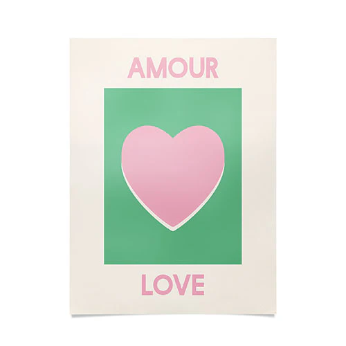 Amour Love Poster Art