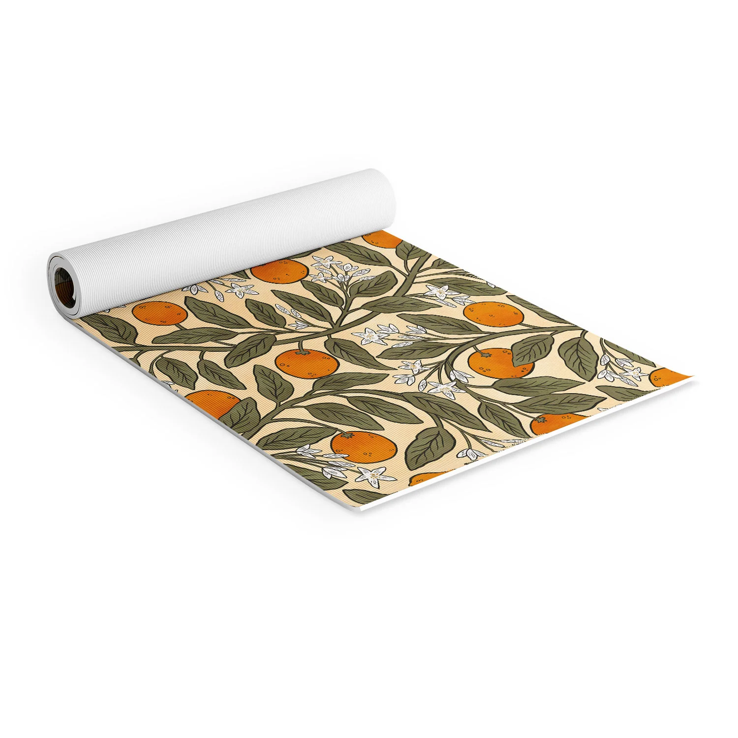 Art Nouveau Oranges Yoga Mat