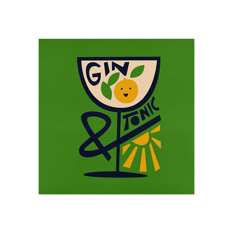 Gin Tonic Art Print