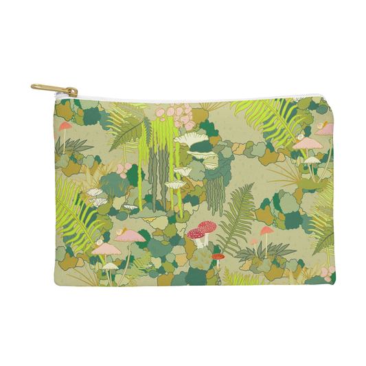 Mossy Forest Floor Zippered Pouch