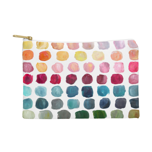 Color Palette Zippered Pouch