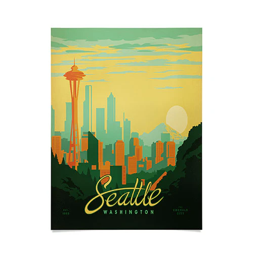 Seattle Poster Art