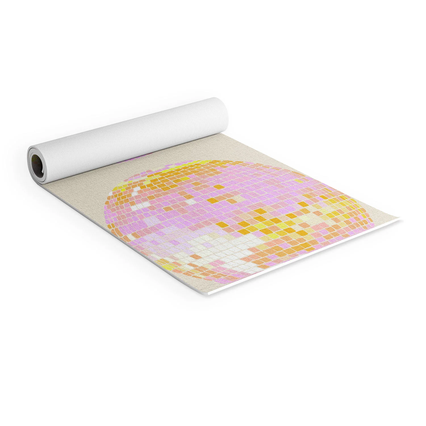 Glittery Disco Balls Yoga Mat