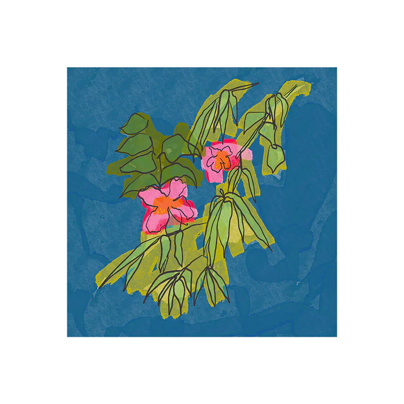 Flowers on Captiva Art Print